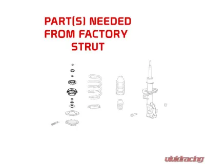 Godspeed Project MonoSS Coilover Honda HRV Ru 2014-2017 - MSS0990