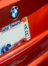 IND Distribution Painted License Plate Frame BMW G8X M3 | M4 2021-2024                                     - IND-PLATEFRM - Image 3