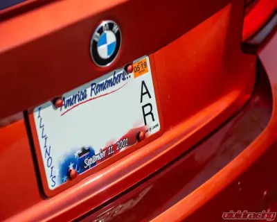 IND Distribution Painted License Plate Frame BMW G8X M3 | M4 2021-2024 - IND-PLATEFRM