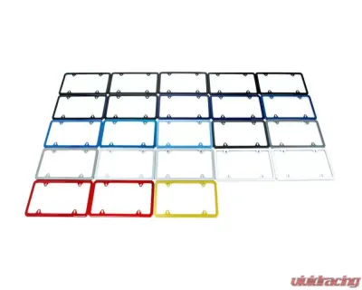 IND Distribution Painted License Plate Frame BMW G8X M3 | M4 2021-2024 - IND-PLATEFRM