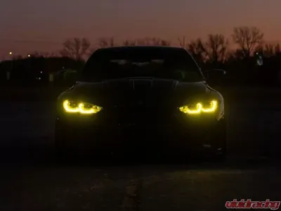Motorsport+ International Spec with Laserlight 9-Pin Low Beam DRL Connector Motorsport+ CSL Style Yellow DRL LED Module Set BMW G8X M3 | M4 2020+ - MSP-G8X-YDRL-9P