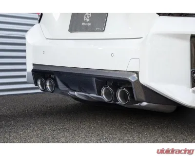 3D Design Carbon Rear Diffuser BMW G87 M2 2023+ - 3108-38712