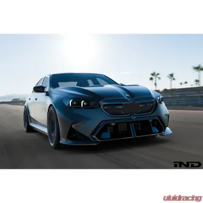 Alpha-N Carbon Front Corner Splitter Set 2-Piece BMW G90 | G99 M5 2024-2025 - AN-0902