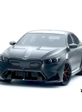 Alpha-N Carbon Front Corner Splitter Set 2-Piece BMW G90 | G99 M5 2024-2025                                     - AN-0902 - Image 7