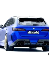 Alpha-N Carbon Rear Diffuser V2 BMW G90 | G99 M5 2024-2025                                     - AN-0906 - Image 4