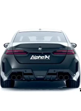 Alpha-N Carbon CSL Ducktail Trunk Spoiler BMW G90 M5 2024-2025                                     - AN-0908 - Image 4