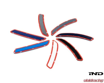 IND Painted Front Reflector Toyota A90 Supra 2020+ - IND-A90-FREF