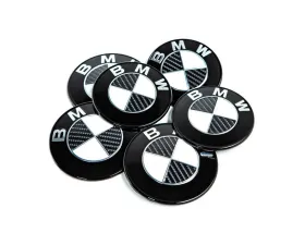 IND Carbon BMW Roundel Set