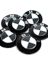 IND Carbon BMW Roundel Set                                     - IND-BM-Roundel-CF - Image 6