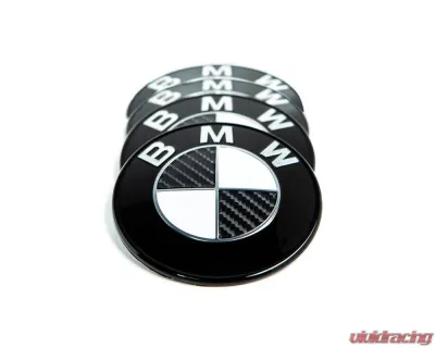 IND Carbon BMW Roundel Set - IND-BM-Roundel-CF