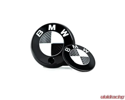 IND Carbon BMW Roundel Set - IND-BM-Roundel-CF