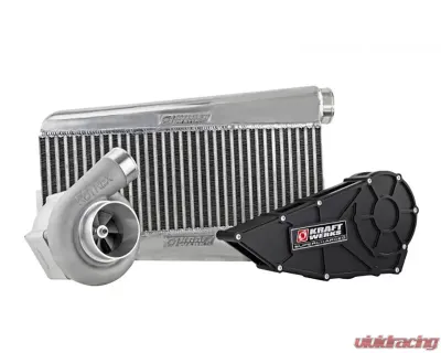 Kraftwerks Black Polished Supercharger System w/out Tuning Ford Mustang GT 2015-2022 - 150-04-1517B