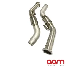 AAM Competition Cast Full Downpipes High Flow Cat Infiniti Q50 | Q60 2015-2023