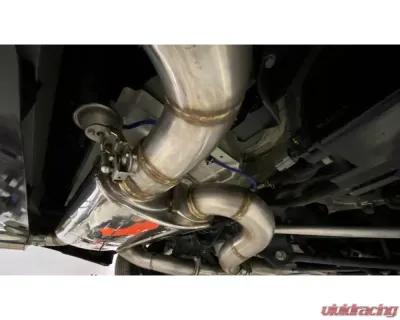 AAM Competition 3" True Dual Premium Adjustable Exhaust System 5" Titanium Burnt Tips (Nismo Fit) Infiniti Q50 | Q60 2015-2023 - AAMCQ50E-TD3-ADJ-Q60-5T