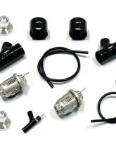 AAM Competition HKS Black Hose Silver Blow-Off Valve Kit Nissan Z 3.0T 2023+                                     - AAMCZT-BOVKIT-HKSSI-BLACK - Image 3