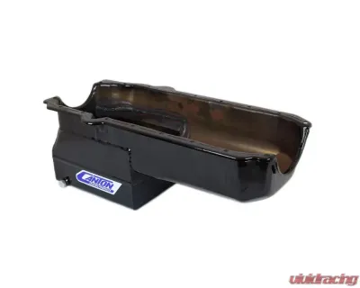 Canton Racing Products Small Block Drag Race With Right Hand Dipstick Chevrolet 1980-1985 - 13-080MBLK