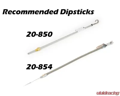 Canton Racing Products Dart/Rocket Engine Block Drag Race Pan - 13-090BLK