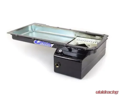 Canton Racing Products 5-5/8" Deep Front Sump Road Race and Drift Pan GM LS1-LS6 - 15-276BLK