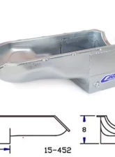 Canton Racing Products Early GTO Road Race Pan Pontiac 301-455                                     - 15-452BLK - Image 3