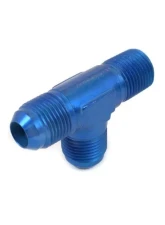 Canton Racing Products T Fitting 1/2" NPT and 2 -10 AN Ports Aluminum                                     - 23-245TA - Image 2