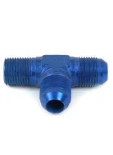 Canton Racing Products T Fitting 1/2" NPT and 2 -10 AN Ports Aluminum                                     - 23-245TA - Image 3
