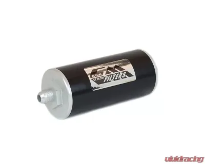 Canton Racing Products CM -45 6" Inline Fuel Filter 8 AN Fittings - 25-907