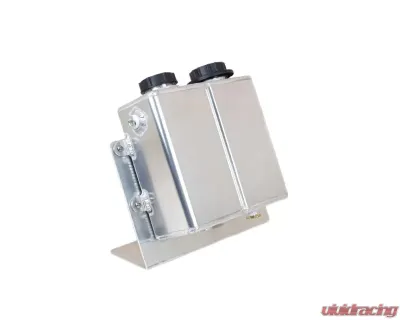 Canton Racing Products 2 QT Aluminum Expansion Tank with Integrated 2 QT Recovery Tank - 80-203