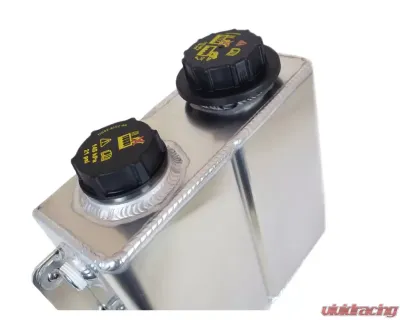 Canton Racing Products 2 QT Aluminum Expansion Tank with Integrated 2 QT Recovery Tank - 80-203