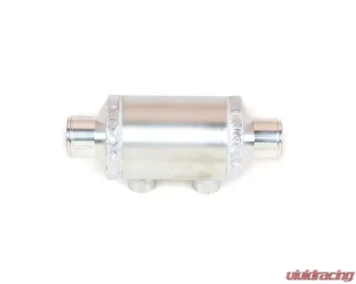 Canton Racing Products 3" Diameter 4" Long Aluminum Tube Heat Exchanger - 82-140