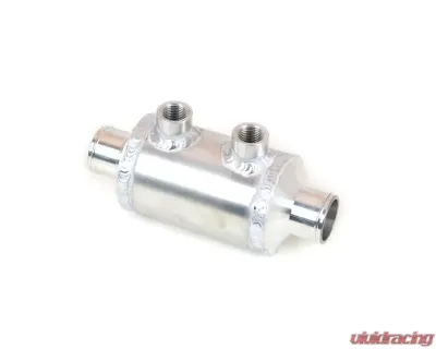 Canton Racing Products 3" Diameter 4" Long Aluminum Tube Heat Exchanger - 82-140