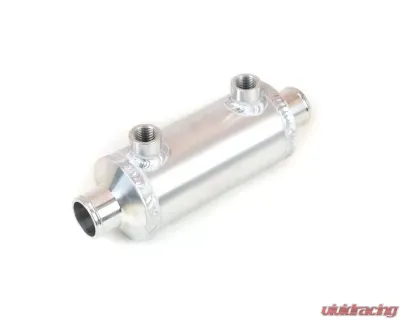 Canton Racing Products 3" Diameter 6" Long Aluminum Tube Heat Exchanger - 82-160