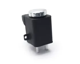 Canton Racing Products Black Aluminum Power Steering Tank Ford Mustang 1999-2004