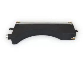 Canton Racing Products Black Powdercoat Aluminum Expansion Tank Ford Mustang 1994-1995