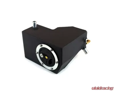 Canton Racing Products Black Powdercoat Aluminum Supercharger Tank w/Ice Fill Cap Ford Mustang Shelby GT500 2007-2010 - 80-234XLBLK