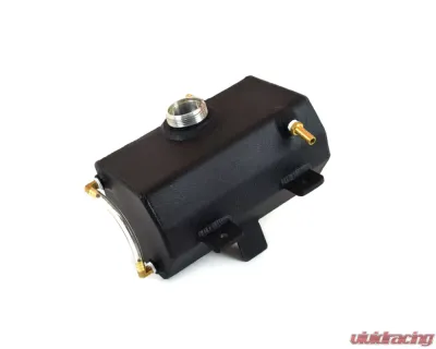 Canton Racing Products Black Powdercoat Aluminum Expansion Tank w/Stock Neck Ford Mustang 2015+ - 80-247SBLK