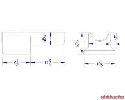 Canton Racing Deep T Sump Drag Race Pan Small Block Chevy 1980-1985 - 13-120M