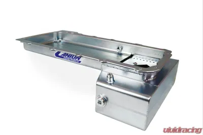 Canton Racing Products 15-278 Oil Pan GM LS Front Sump Baffled Oil Pan for Nissan 350Z - 15-278