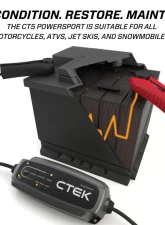 CTEK 2.3A CT5 Powersport  Battery Charger                                     - 40-339 - Image 4