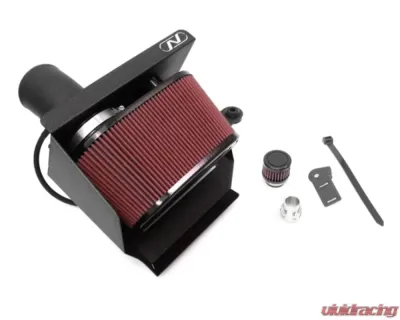 Neuspeed P-FLO Air Intake Kit Black Pipe/Oil Red Audi A3 8Y FWD/Quattro | Volkswagen GTI MK8 2022-2023 - 65.10.06R