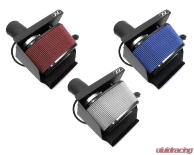 Neuspeed P-FLO Air Intake Kit Black Pipe/Oiled Blue Audi S3 8Y Quattro | Volkswagen Golf R MK8 2022-2023 - 65.10.08B