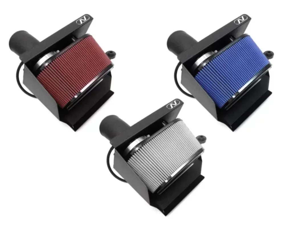 Neuspeed P-FLO Air Intake Kit Black Pipe/Dry Paper Audi S3 8Y Quattro | Volkswagen Golf R MK8 2022-2023 - 65.10.08D