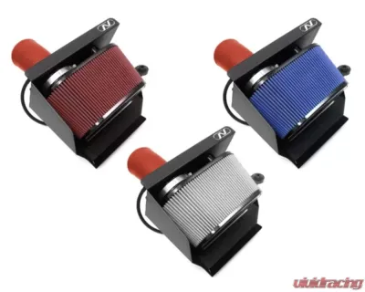 Neuspeed P-FLO Air Intake Kit Red Pipe/Oiled Blue Audi S3 8Y Quattro | Volkswagen Golf R MK8 2022-2023 - 65.10.08RB