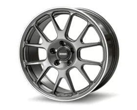 Neuspeed iSWEEP CP12 Wheel 18x8.0 5x112 +45mm Gloss Racing Graphite w/ Machined Lip