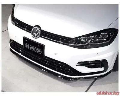 Neuspeed ISweep Front Lip Spoiler Volkswagen Golf R MK7 2014-2016 - G75R-FLS