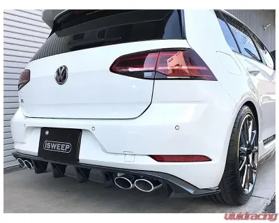 Neuspeed ISweep DTM Rear Diffuser Volkswagen Golf R MK7.5 2018-2020 - G75R-RDDTM