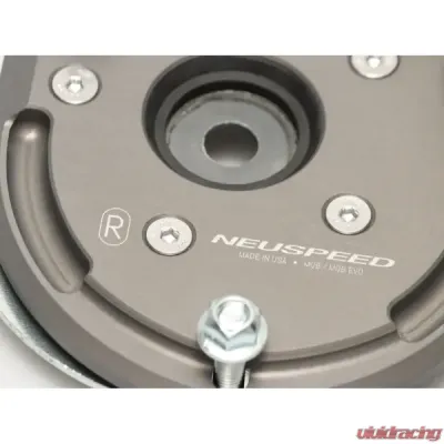 Neuspeed Billet BiAXIS Upper Strut Mount/Front w/ Bearing Kit Audi | Volkswagen MQB/MQBe 2018+ - 53.10.07BK