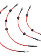 Neuspeed Stainless Steel Brake Lines Audi A6 | S6 | A7 | S7 C7 2012-2018                                     - H.AUD.4.370.BLK - Image 2