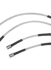 Neuspeed Stainless Steel Brake Lines Volkswagen Golf | Rabbit | Jetta | Scirocco 1980-1988                                     - H.VW.4.040.BLK - Image 2