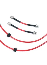 Neuspeed Stainless Steel Brake Lines Rear Drum Volkswagen Cabrio |Golf | Jetta MK III                                     - H.VW.4.097.BLK - Image 2