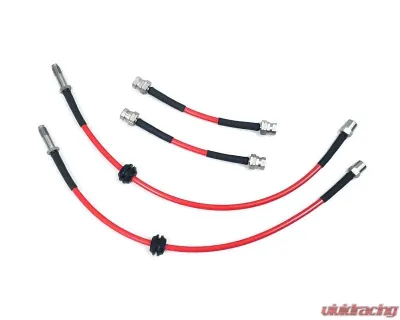 Neuspeed Stainless Steel Brake Lines Rear Drum Volkswagen Cabrio |Golf | Jetta MK III - H.VW.4.097.BLK